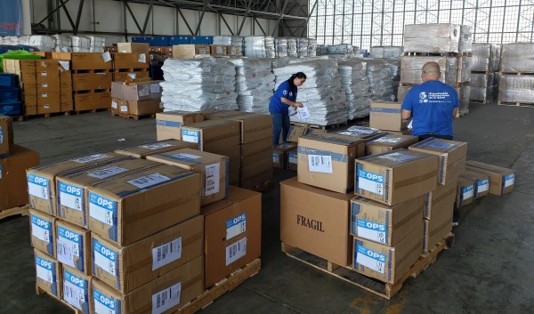 ONU distribuye desde Panamá 8 toneladas de insumos contra el COVID-19 para Latinoamérica